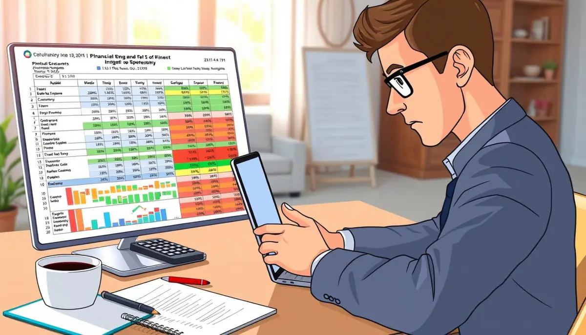 planilha de controle financeiro
